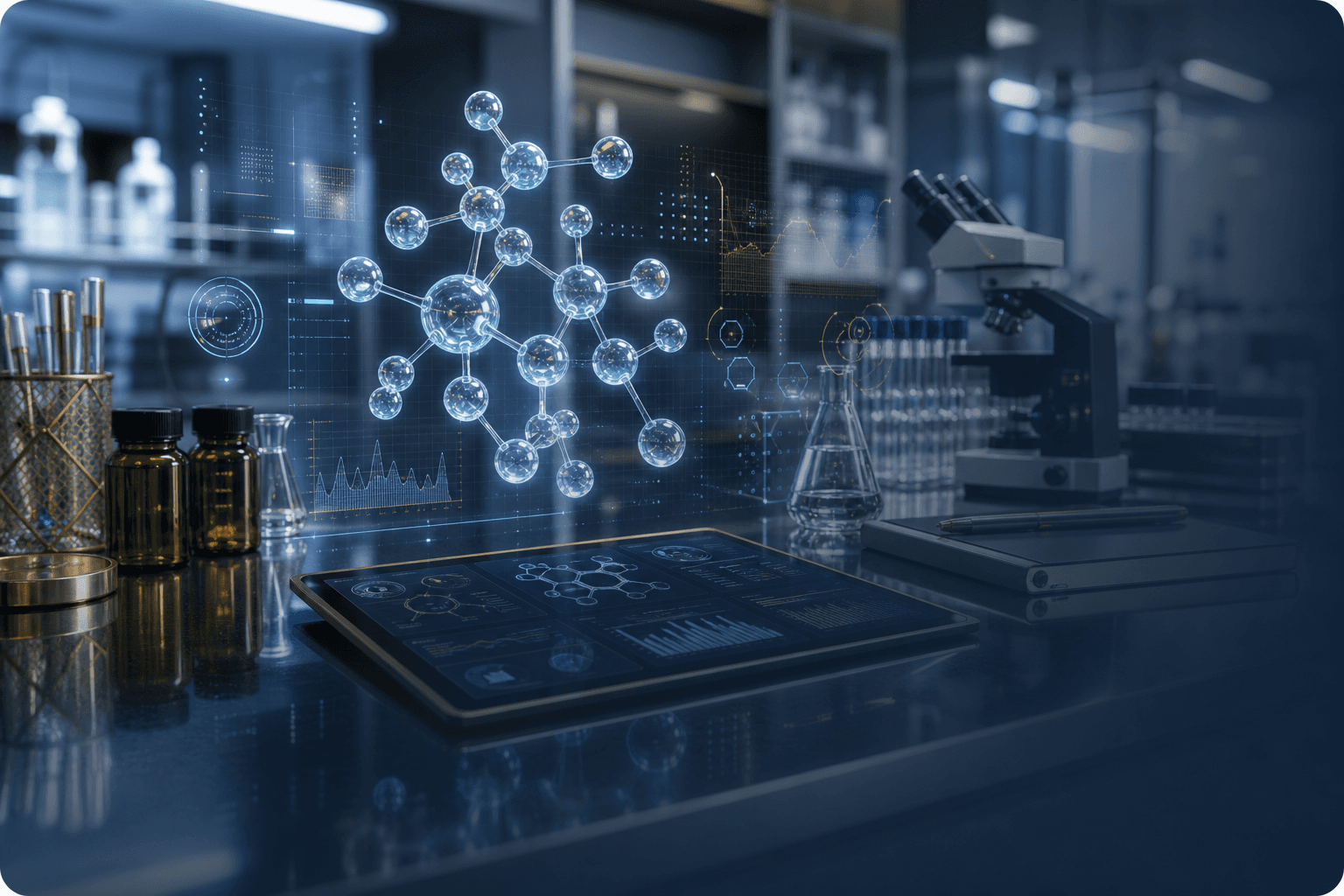 Molecular medicine technology interface in a modern lab